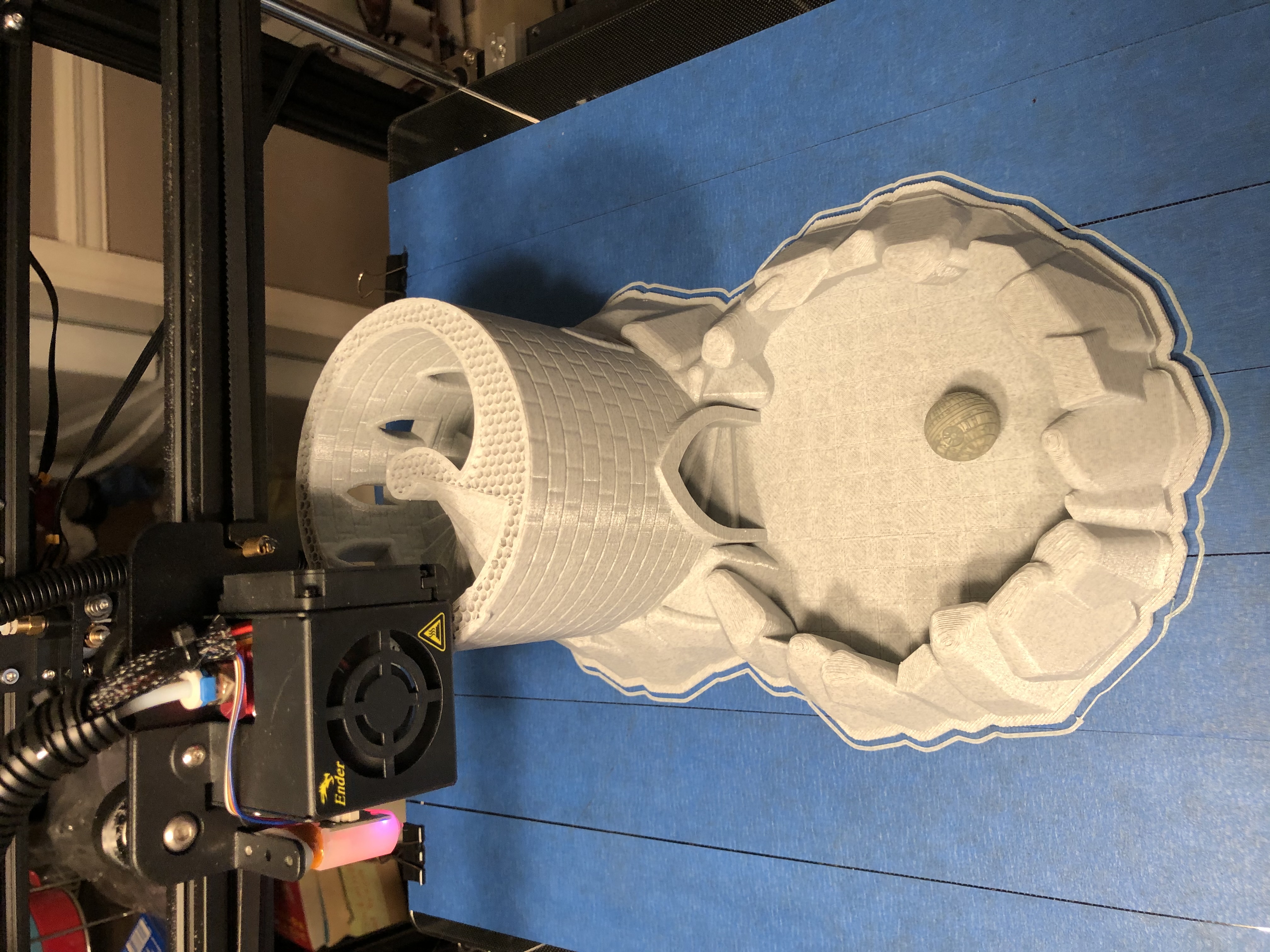 Castle dice tower mid print